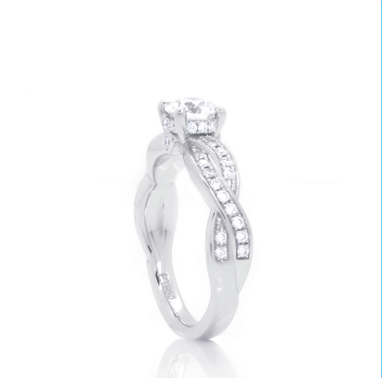 RING | 18K White Gold Diamonds Ring