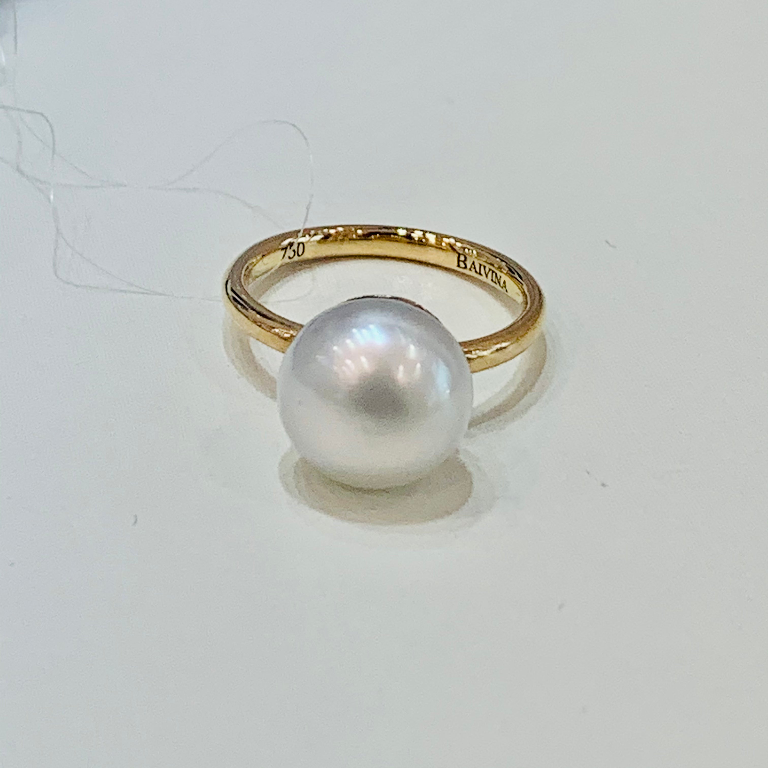 18K Yellow Gold Paspaley Pearl Ring