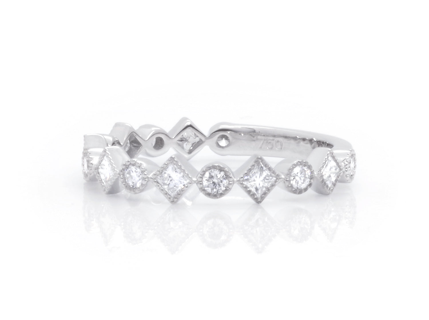 RING | 18K White Gold Diamonds Ring
