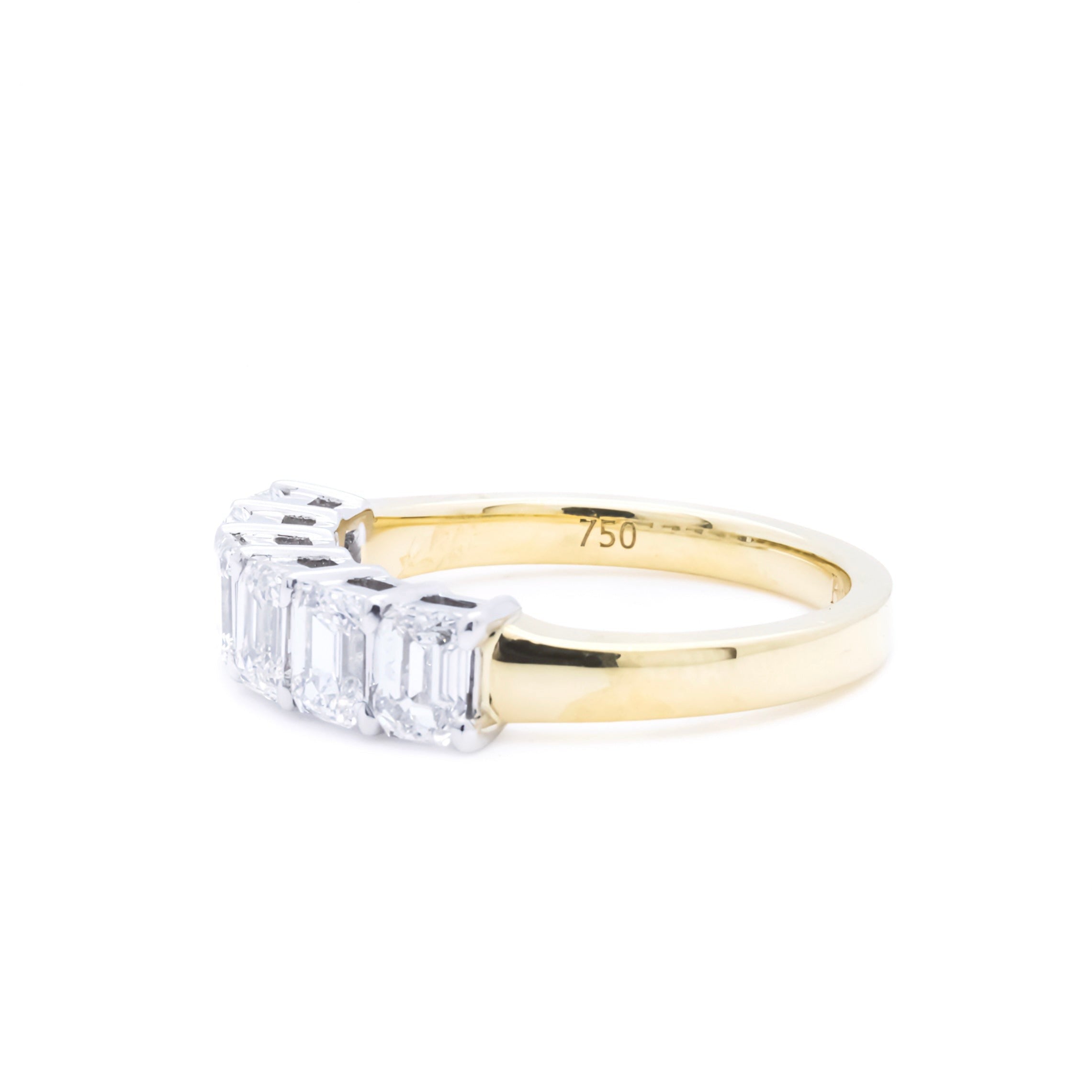RING | 18K Yellow Gold Diamonds Ring