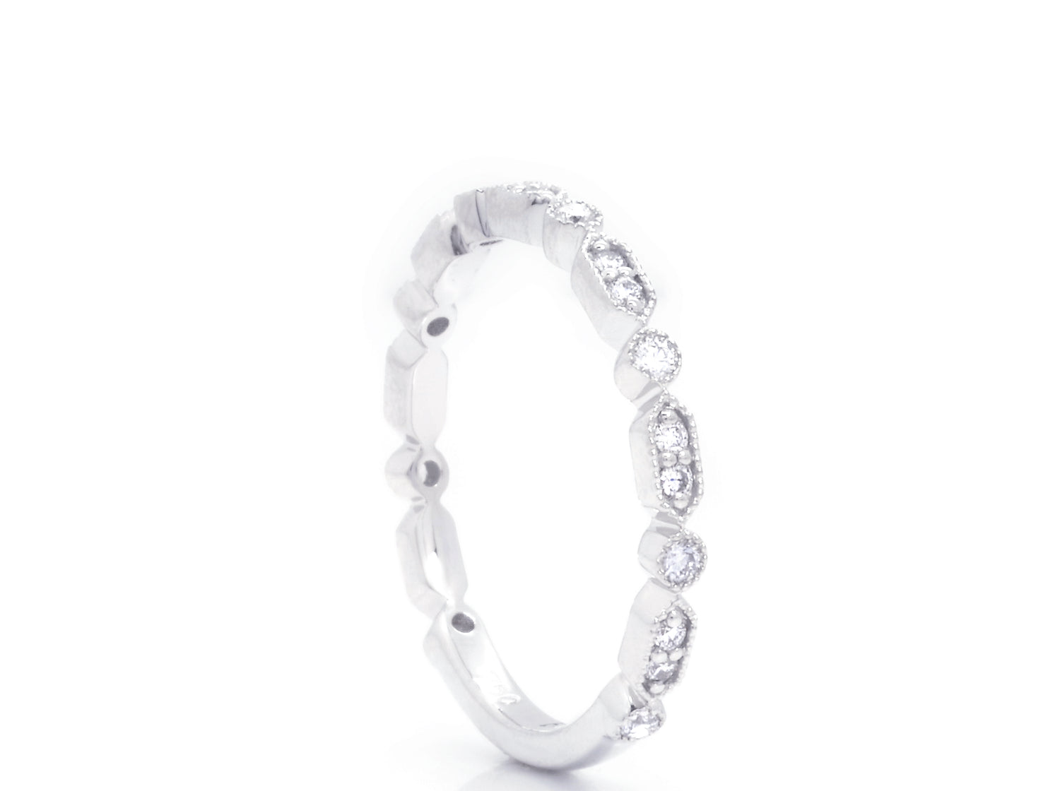 RING | 18K White Gold Diamonds Ring