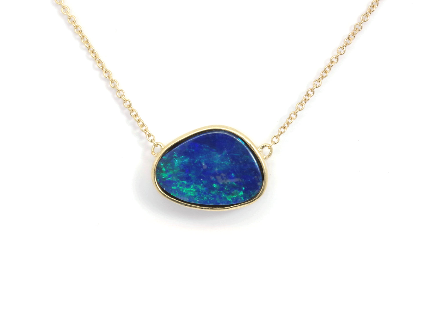 9K Gold Opal Pendant