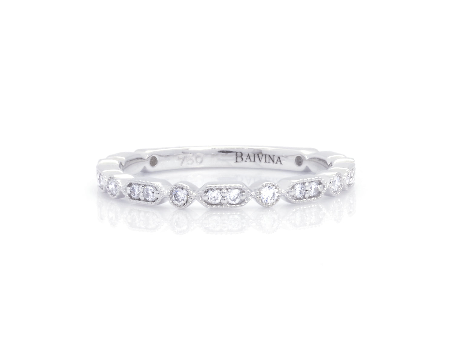 RING | 18K White Gold Diamonds Ring