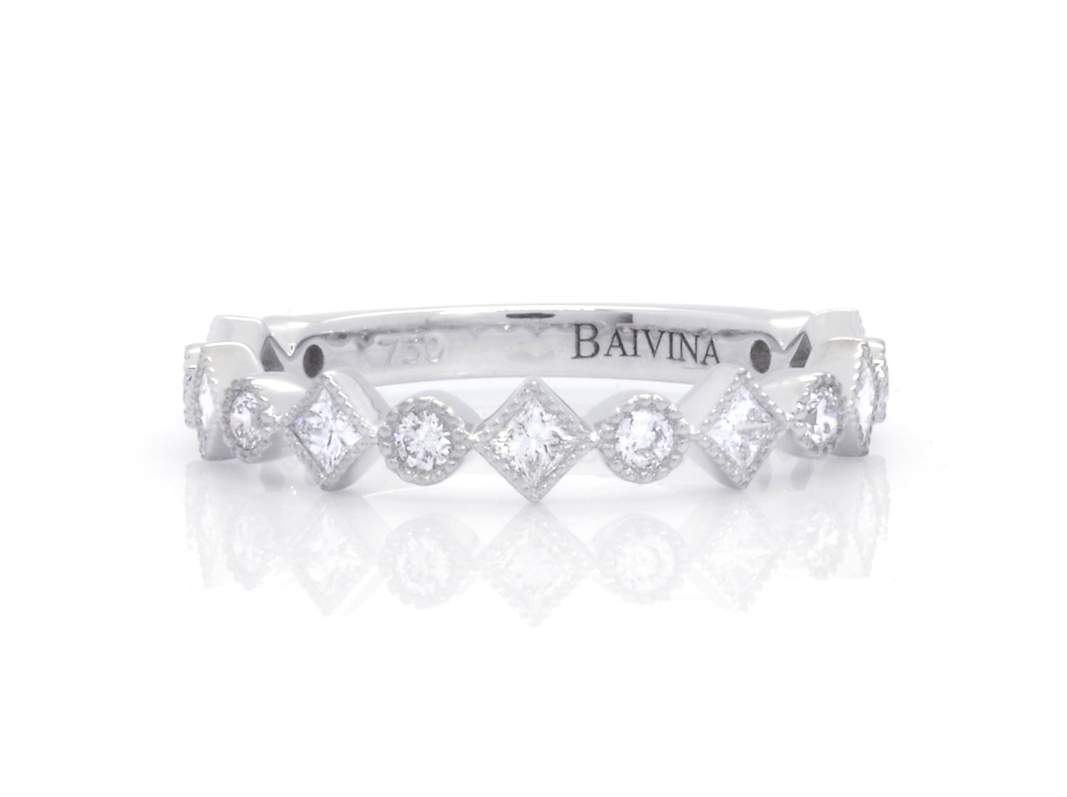 RING | 18K White Gold Diamonds Ring