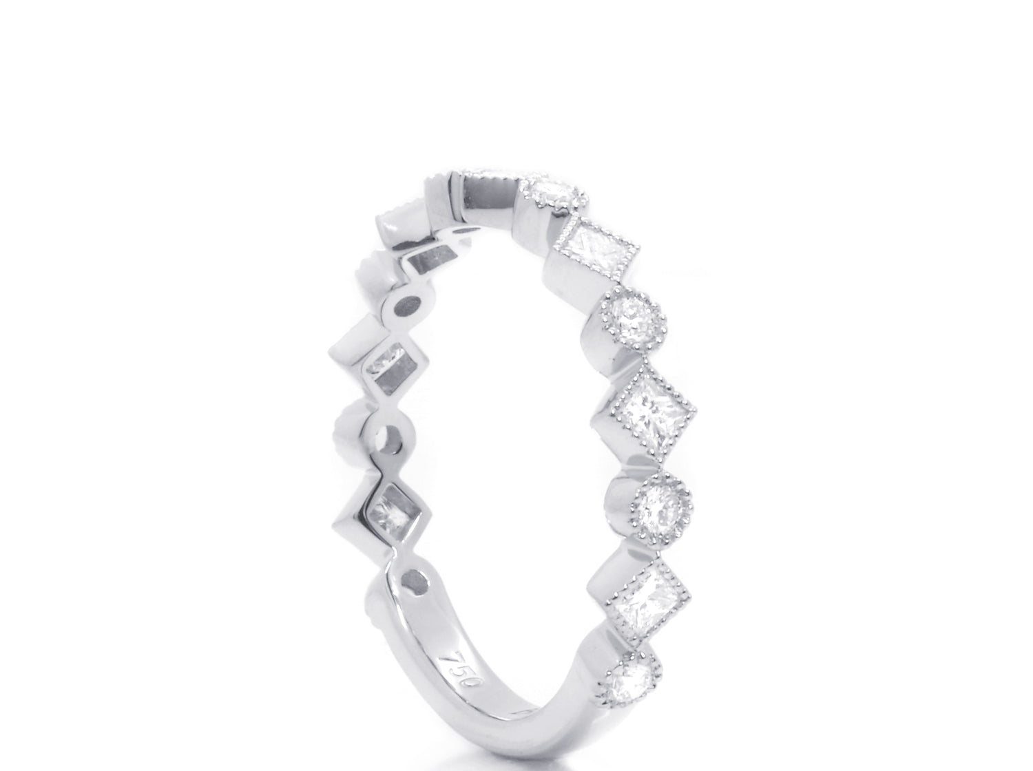 RING | 18K White Gold Diamonds Ring